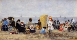 Escena de playa, Trouville