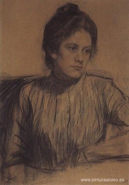 Retrato de Y.E. Proshinskaya