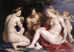 Venus, Cupido, Baco y Ceres