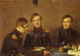 Andrey, Grigoriy y Alexander Druzhinin