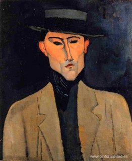 Retrato de un hombre con sombrero (José Pacheco)