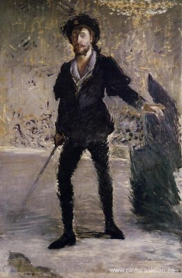 Retrato de Faure como Hamlet