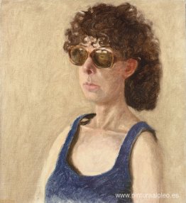 Retrato de Ana con gafas de sol