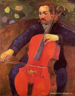 El violonchelista (Retrato de Upaupa Scheklud)