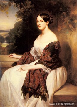 Retrato de Madame Ackerman, esposa del Ministro Principal de Fin