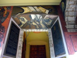 Entrada del Colegio de San Ildefonso