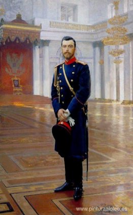 Retrato de Nicolás II, el último emperador ruso