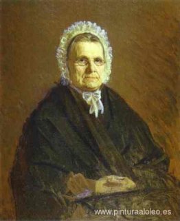 Retrato de Theodora Saltykova, la suegra del pintor