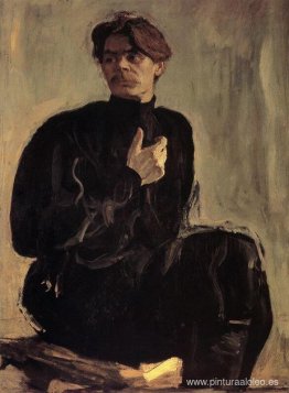 Retrato del escritor Máximo Gorki