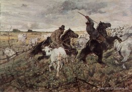 Vaqueros y rebaños en la Maremma