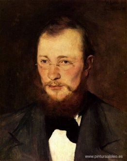 Retrato del Dr. med. Friedrich Rauert