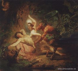 Diana, Endimión y Sátiro