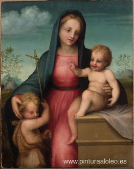 Virgen y el Niño con San Juan Bautista