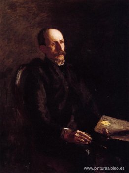 Retrato de Charles Linford, el artista