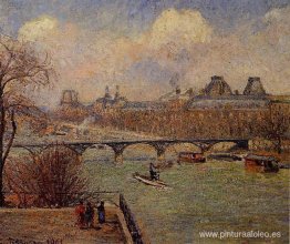 Vista del Sena desde la terraza elevada del Pont Neuf