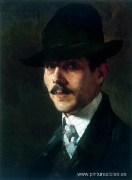 Retrato del pintor Oumvertos Argyros