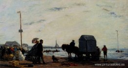 Escena de playa, Trouville