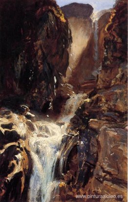 una cascada