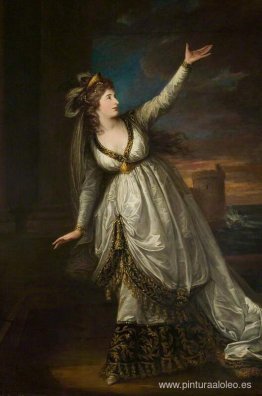 Sra. Sarah Siddons (1755-1831), como Eufrasia