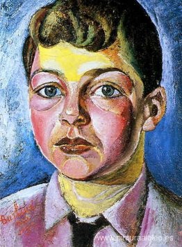 Retrato de Nicolás, el hijo del artista.