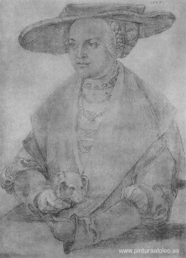 Retrato de Susanne von Brandenburg Ansbach