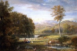 Escena pastoral en Herefordshire