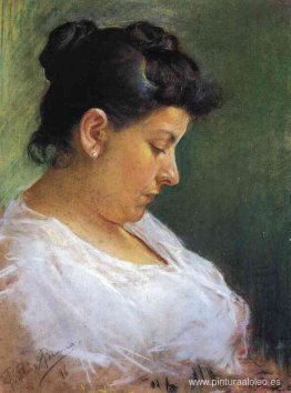 Retrato de la madre del artista.