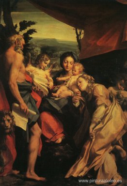 Madonna con San Jerónimo (El Día)