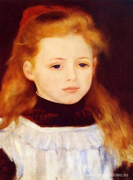 Niña con delantal blanco (Retrato de Lucie Berard)