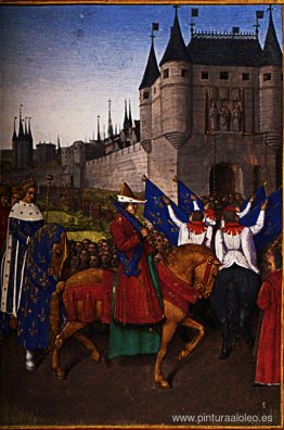 La llegada de Carlos V (1337-80) a París, el 28 de mayo de 1364