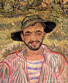 retrato de un joven campesino