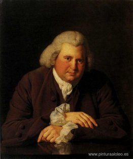 Retrato del Dr. Erasmus Darwin (1731-1802), científico, inventor