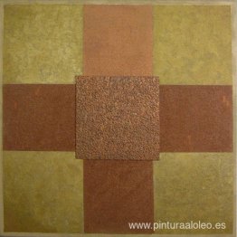 Pintura - Oro y Marrón