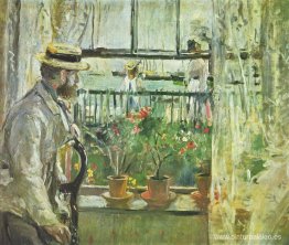 Eugene Manet en la Isla de Wight