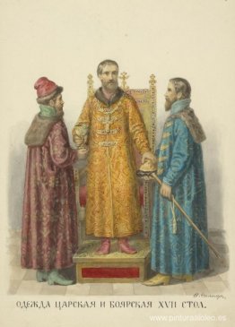 Indumentaria real y noble del siglo XVII.