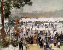 Patinadores en el Bois de Boulogne