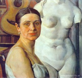 Retrato de K.A. Yuon, esposa del artista