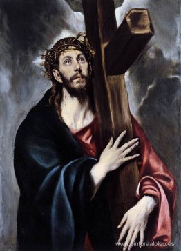 Cristo cargando la cruz.