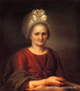 Retrato de A.L. Venetsianova, madre del artista