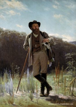 Retrato del pintor Iván Shishkin