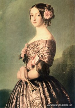 Retrato de Francisca Caroline Gonzaga de Bragança, princesa de J