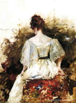 Retrato de una mujer - El vestido blanco