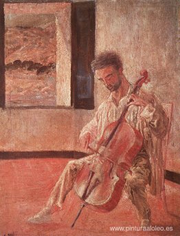 Retrato del violonchelista Ricard Pichot