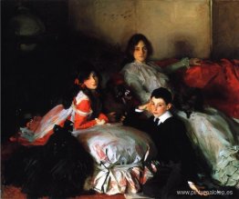 Essie, Ruby y Ferdinand, hijos de Asher Wertheimer