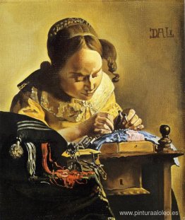 La encajera (después de Vermeer)