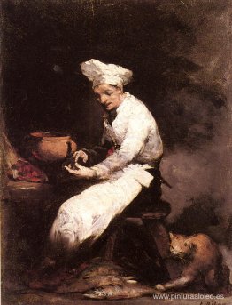 El cocinero y el gato.