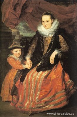 Retrato de Susanna Fourment y su hija