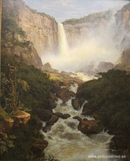 Cataratas del Tequendama, cerca de Bogotá, Nueva Granada