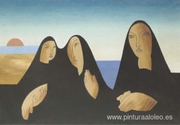 retrato de monjas