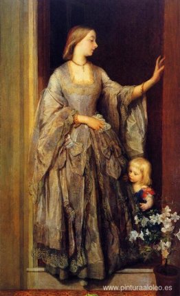 Lady Margaret Beaumont y su hija